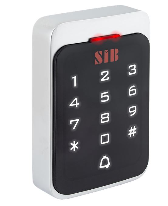 Kültéri vandálbiztos számkódos beléptető, 125kHz, IP68, SIB SK-T50EM